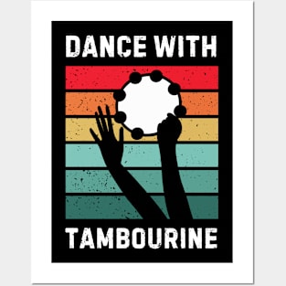 Dance With Tambourine - tambourine player Posters and Art